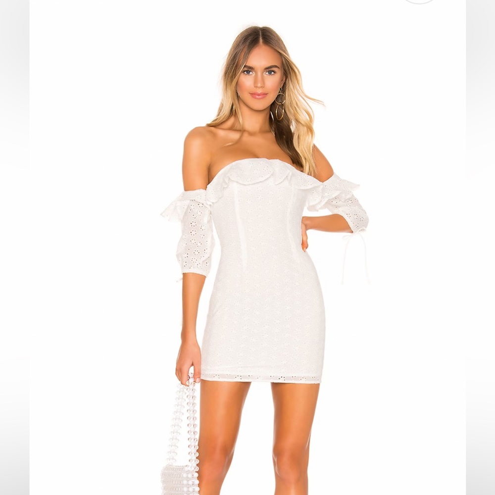 Superdown white dress